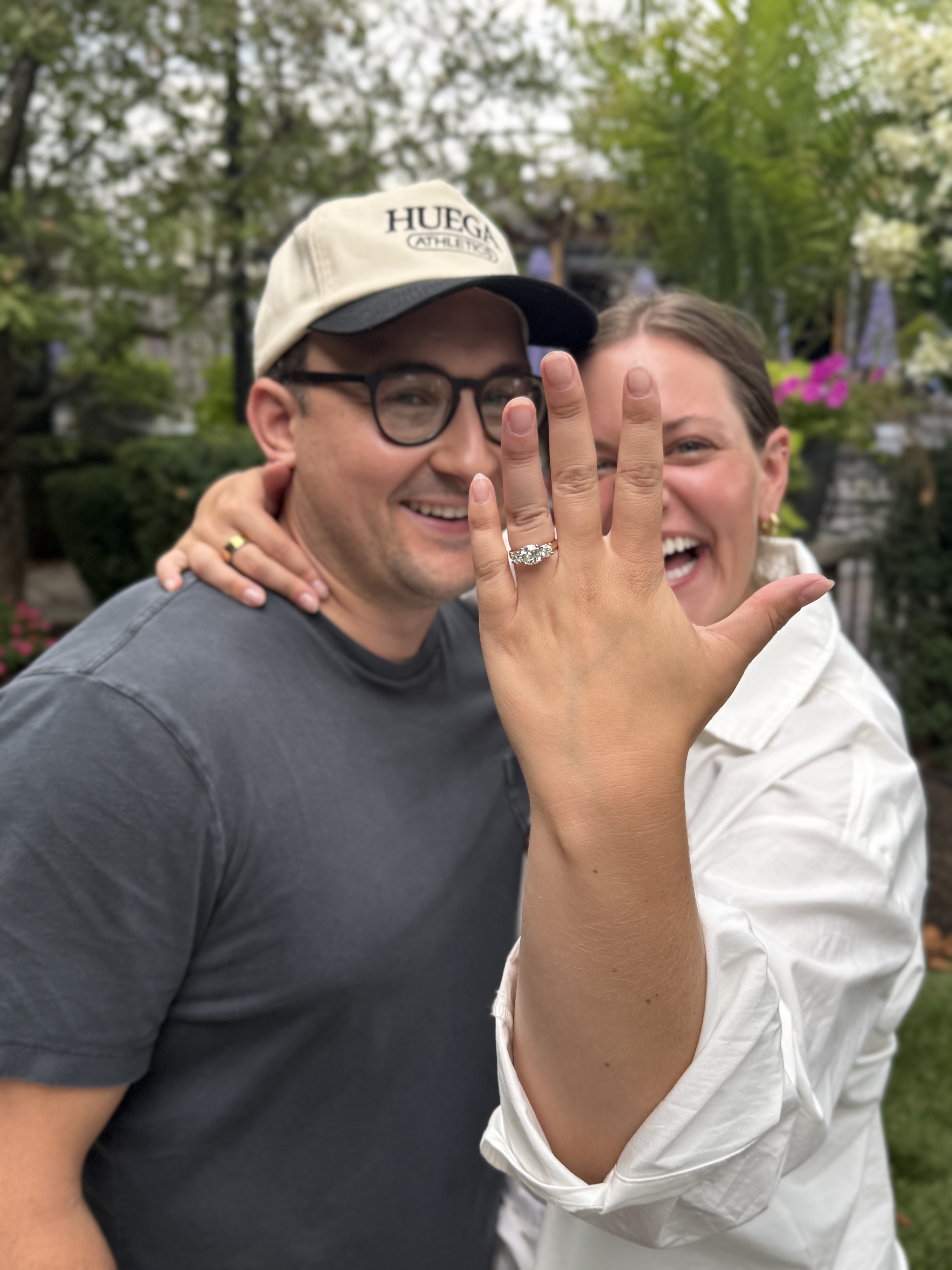 Tommy's Bar Rocky River | Celebrating and showing off the new bling 💍