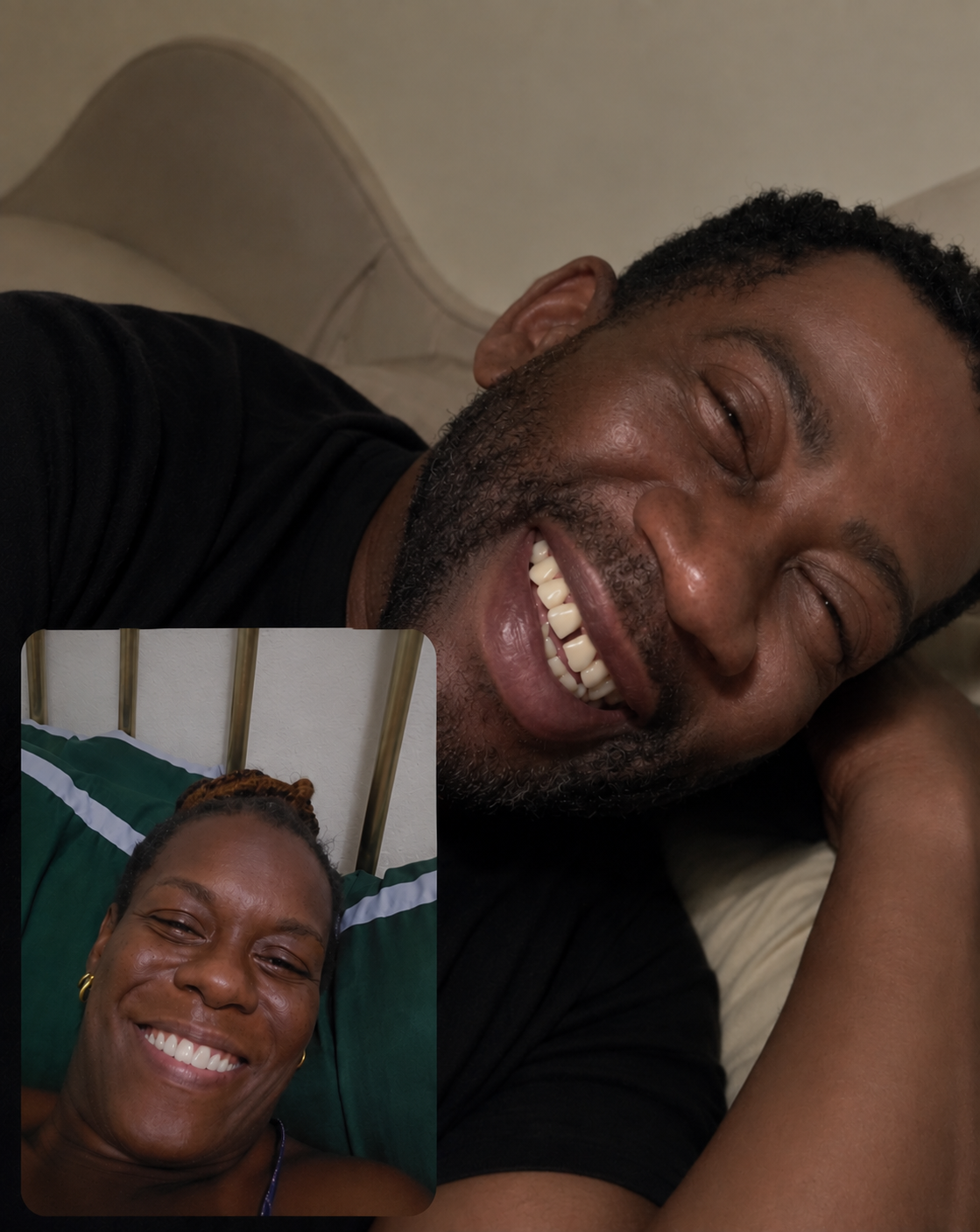 One of our many video calls